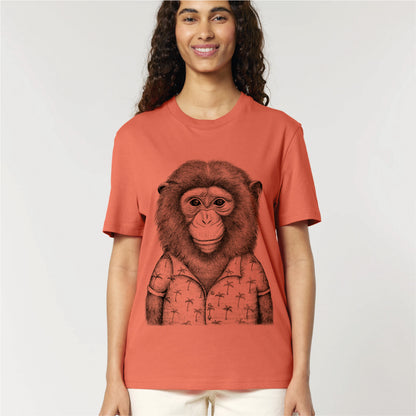 HAWAIIAN MONKEY / MEN´S UNISEX BIO T-SHIRT