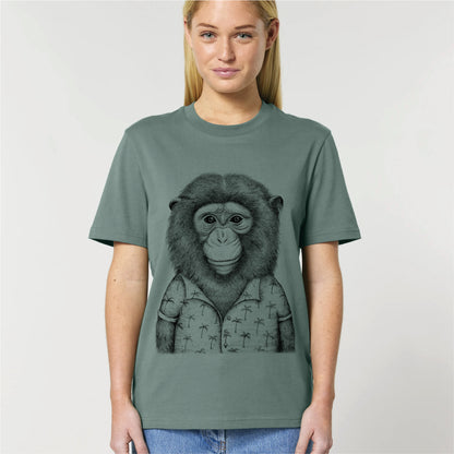 HAWAIIAN MONKEY / MEN´S UNISEX BIO T-SHIRT