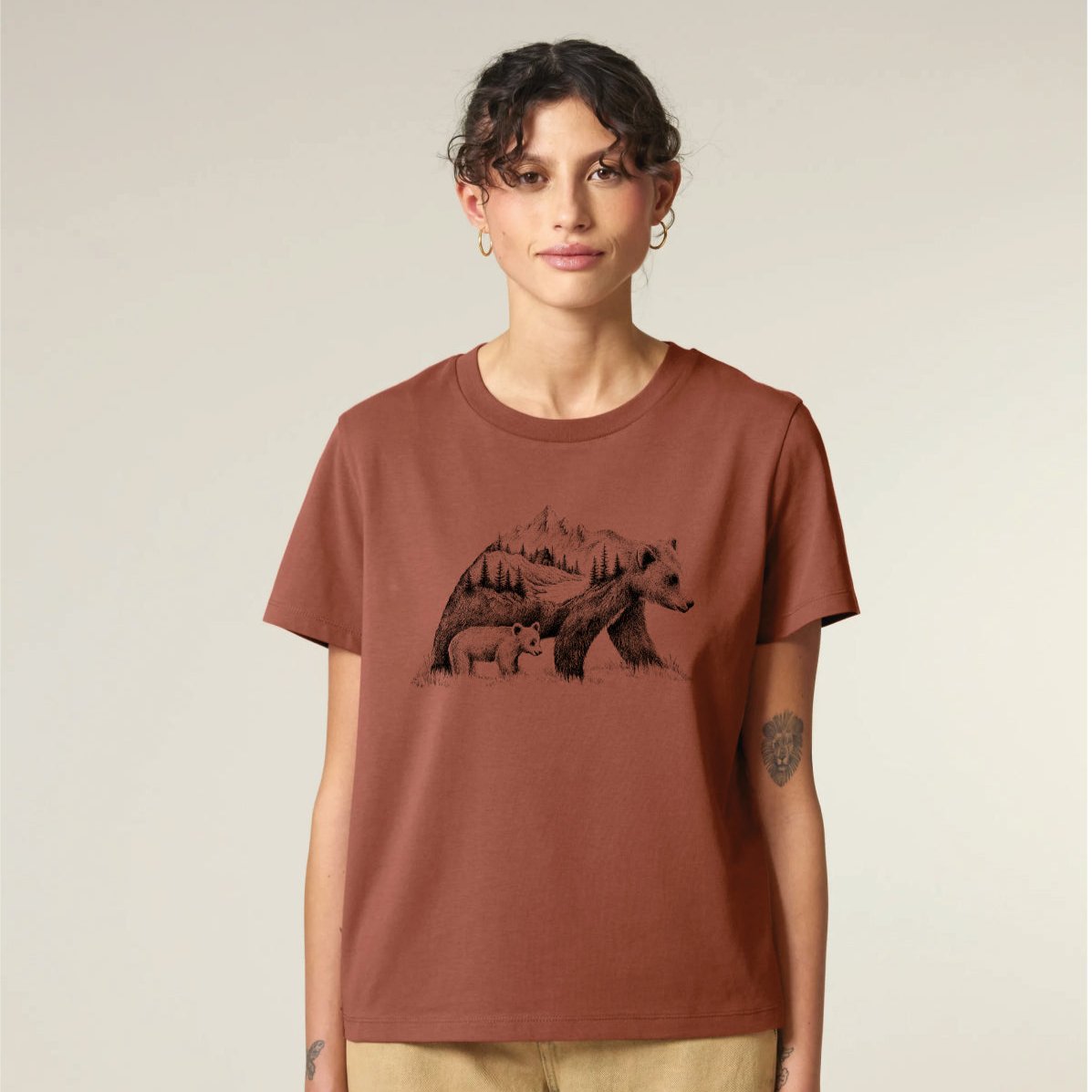 LET´S WALK TOGETHER - WOMEN'S BIO T-SHIRT