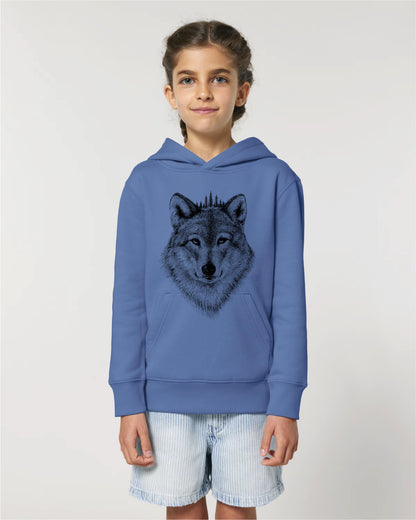 BLACK FOREST WOLF - KINDER BIO HOODY