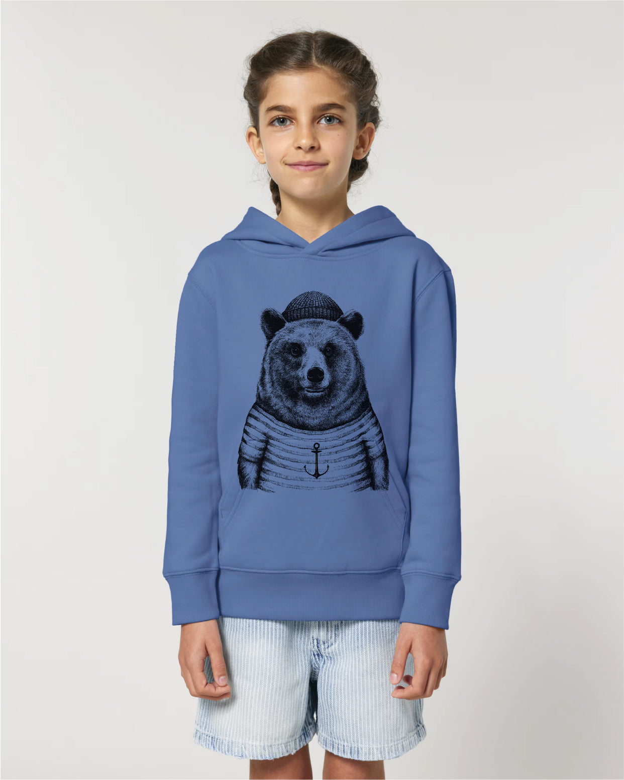 NAUTISCHER BÄR - KINDER BIO HOODY