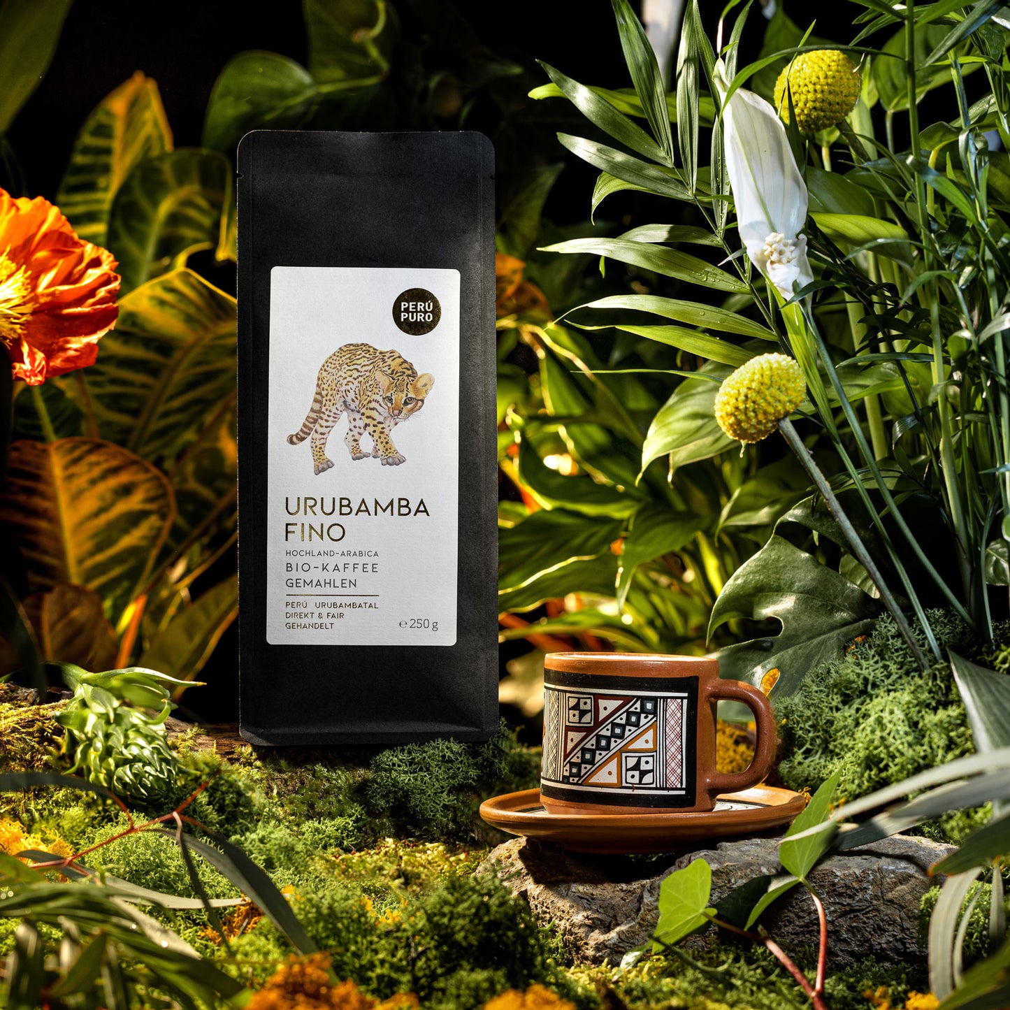 URUBAMBA FINO, BIO-HOCHLANDKAFFEE; GEMAHLEN (250g).