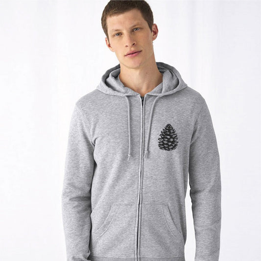 ENJOY THE NATURE - MEN´S ZIP UP HOODY